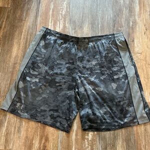 Under Armour Gray Camouflage Athletic Shorts